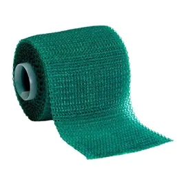 Бинт полімерний жорсткий 3M Scotchcast Plus Зелений, 5см х 3,6м, Розмір бинта: 5 см х 3.6 м, Кількість: 1 шт., Колір: Зелений