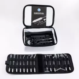 Дарсонваль BactoSfera DARSONVAL Black з сумкою і набором електродів (17 шт), Колір: Чорний