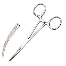 Затискач Більрот тонкий зігнутий по Surgiwelomed Pean, довжина 14 см, р.ч. 36 мм