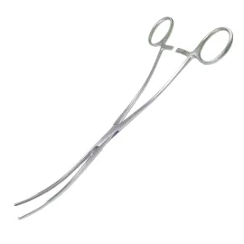 Зажим атравматичний для аневризми аорти ізогнутий Surgiwelomed DE BAKEY, довжина 24 см