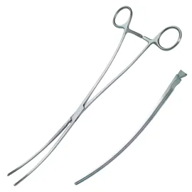 Затискач атравматичний для аневризми аорти зігнутий Surgiwelomed DE BAKEY, довжина 31 см