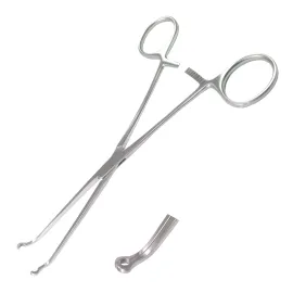 Затискач для шунтування сонної артерії Surgiwelomed JAVID, довжина 18 см, р.ч. 55 мм, діаметр 3 мм