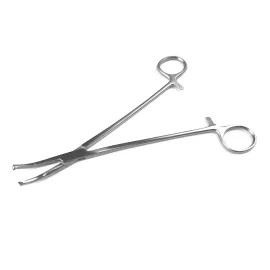 Затискач перитонеальний кровоспинний Surgiwelomed Faure № 1. Довжина 22 см, р.ч. 30 мм, 1х2 зуба