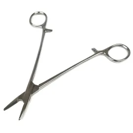 Голкотримач загальнохірургічний по Surgiwelomed Mayo-Hegar, з твердосплавними пластинами 16 см, Довжина: 160 мм