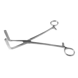 Затискач по Wertheim-Cullen для гістероектоміі. Довжина 21,5 см