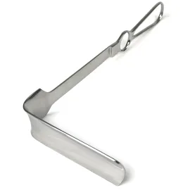 Зеркало-подъемник вагинальное желобоватое №2 по Kocher. Размеры: 100х35 мм