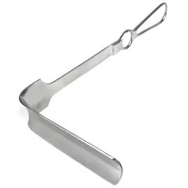 Дзеркало-підйомник вагінальне жолобувате № 3 по Kocher. Розміри: 115х40 мм