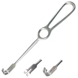 Гачок хірургічний 1 зубець тупий по Surgiwelomed Kocher. Довжина 22 см