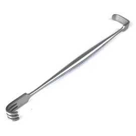 Гачок хірургічний двосторонній Surgiwelomed Senn-Miller тупий. Довжина 16 см