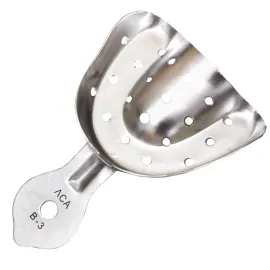 Ложка відтискна стоматологічна для верхньої щелепи №3