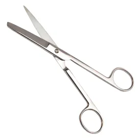 Ножиці Surgiwelomed прямі один гострий кінець. Довжина 17 см