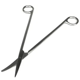 Ножиці Surgiwelomed по Metzenbaum зігнуті, один гострий кінець. Довжина 23 см