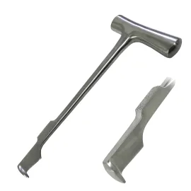 Ніж - долото для поздовжнього розсічення грудини Surgiwelomed Lebsche. Довжина 24,5 см