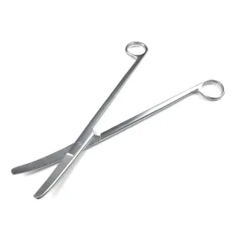 Ножиці для акушерства по Dubois зігнуті. Довжина 27 см