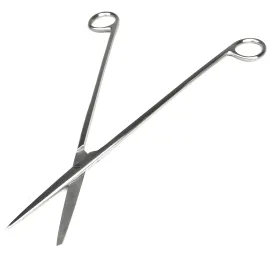 Ножиці Surgiwelomed по Metzenbaum прямі, один гострий кінець. Довжина 28 см