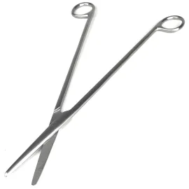 Ножиці Surgiwelomed по Metzenbaum прямі, тупокінцеві. Довжина 28 см