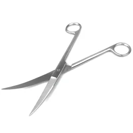 Ножиці Surgiwelomed гострокінцеві зігнуті. Довжина 20 см