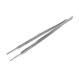 Пінцет Surgiwelomed хірургічний по Gerald, прямий. Довжина 17,5 см