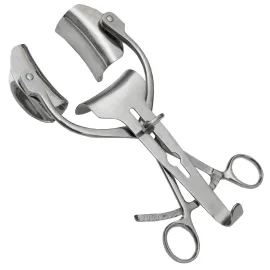 Ранорозширювач з кремальєрою тристулковий Surgiwelomed Collin-Loktite. Довжина 24 см