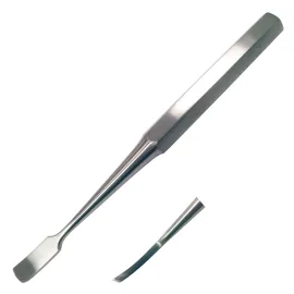 Розпатор для відділення окістя від кістки періостальний з незначним вигином по Surgiwelomed Key. Розмір 19 см х 12 мм