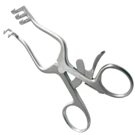 Ранорозширювач Surgiwelomed гострий з кремальєрою Weitlaner-Loktite. Довжина 12 см