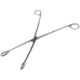 Щипці Аборцанг для видалення плодового яйця прямі з шириною губок 14 мм Foerster. Довжина 25 см