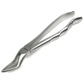 Щипці із середніми губками для видалення коріння зубів верхньої щелепи № 51. Довжина 18,5 см, ширина 5 мм