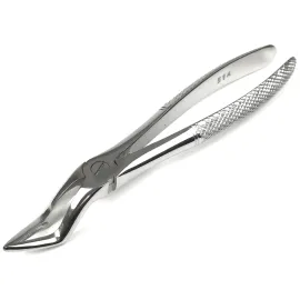 Щипці з вузькими губками для видалення коріння зубів верхньої щелепи № 51А. Довжина 18,5 см