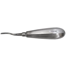 Элеватор зубной штиковидный медиальный № 1, длина 16,5 см, ширина 3,5 мм