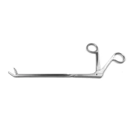 Кусачки Caspar кісткові для ламінектомії зігнуті вниз. Довжина 18,5 см, р.ч. 12х3 мм