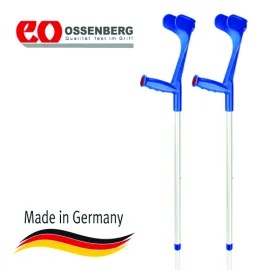 Підлокітна милиця тверда синя рукоятка Ossenberg Klassiker 230 DK Bl Extra Strong