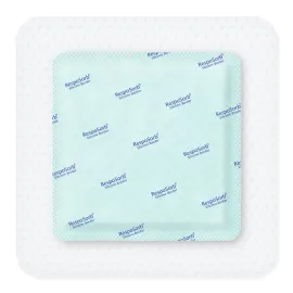 Самоклеящаяся силиконовая повязка с суперабсорбирующим полимером RespoSorb Silicone Border 15 х 15 см 1 шт, Размер повязки: 15см х 15см