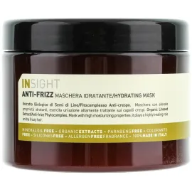 Маска зволожуюча для волосся Insight Anti-Frizz Hair Hydrating Mask 500ml, Об'єм: 500 мл
