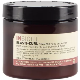 Шампунь м'який для кучерявого волосся Insight Elasti-Curl Pure Mild Shampoo 200 г, Вага: 200 г