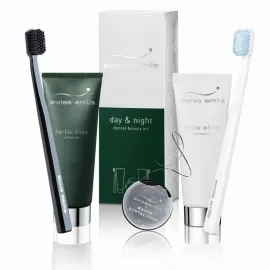 Набір для відбілювання і відновлення зубів Swiss Smile Day and Night Dental Beauty Kit