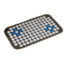 Аппликатор Кузнецовый коврик серия Eko-Max 28х49 см 10-1081-2 Оливково-сине-белый, Цвет: Оливково-синьо-білий, Шаг иглы (мм): 5,0