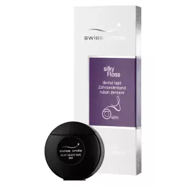 Шовковиста срібна нитка Swiss Smile Silky Silver Tape 40 м