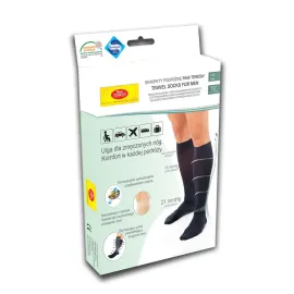 Компресійні шкарпетки для подорожей PANI TERESA PT 0418 CLASSIC для чоловіків