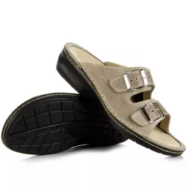 OrtoMed 3718 - Женские ортопедические тапочки для проблемных ног