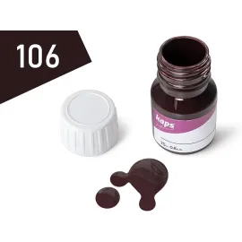 Фарба для гладкої шкіри та засіб для підготовки до фарбування Kaps Super Color Preparer 25 ml, Колір: 106