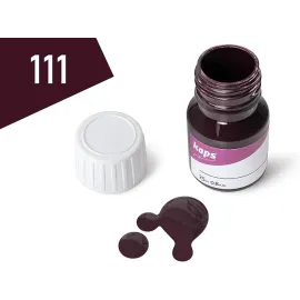 Фарба для гладкої шкіри та засіб для підготовки до фарбування Kaps Super Color Preparer 25 ml, Колір: 111