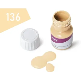 Фарба для гладкої шкіри та засіб для підготовки до фарбування Kaps Super Color Preparer 25 ml, Колір: 136