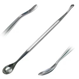 Распатор ложка. Довжина 210 мм, ширина 8 мм і 18 мм