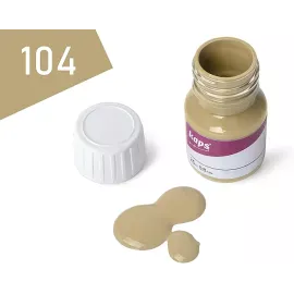 Фарба для гладкої шкіри та засіб для підготовки до фарбування Kaps Super Color Preparer 25 ml, Колір: 104