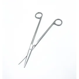 Ножиці для розтину м'яких тканин, прямі, гострокінцеві. Довжина 20 см