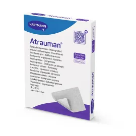 Atrauman / Атрауман мазева пов'язка, атравматична, стерильна, 5 х 5 см 1шт, Розмір пов'язки: 5см х 5см