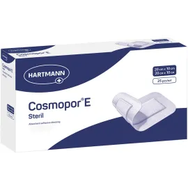Cosmopor® E 20см x 10см Пов'язка пластирна стерильна 1шт, Розмір пластиру: 20 см х 10 см