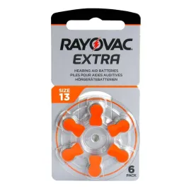Батарейки для слухових апаратів Rayovac Extra №13 (PR48)