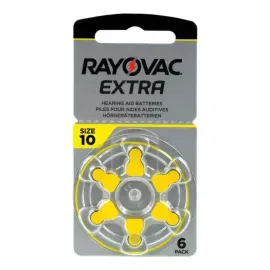 Батарейки для слухових апаратів Rayovac Extra №10 (PR70)