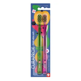Набір дитячих зубних щіток CS kids Duo Summer Edition 2025 (2 шт.)